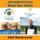 Meet our SLIDERFEST 2018 Chefs: Chef David Levar of Penninsula Lakes Golf Club
